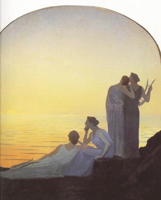 Osbert, Alphonse Evening in Antiquity (mk19) oil painting picture